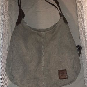 Gray Large Tote Purse